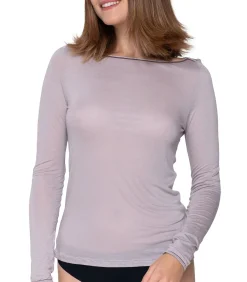 Kasjmier top met lange mouwen Touch