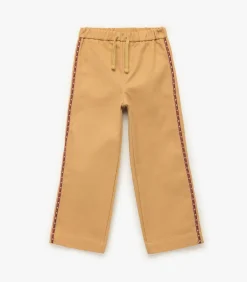 Katoenen Broek Hoge Taille Meisjes