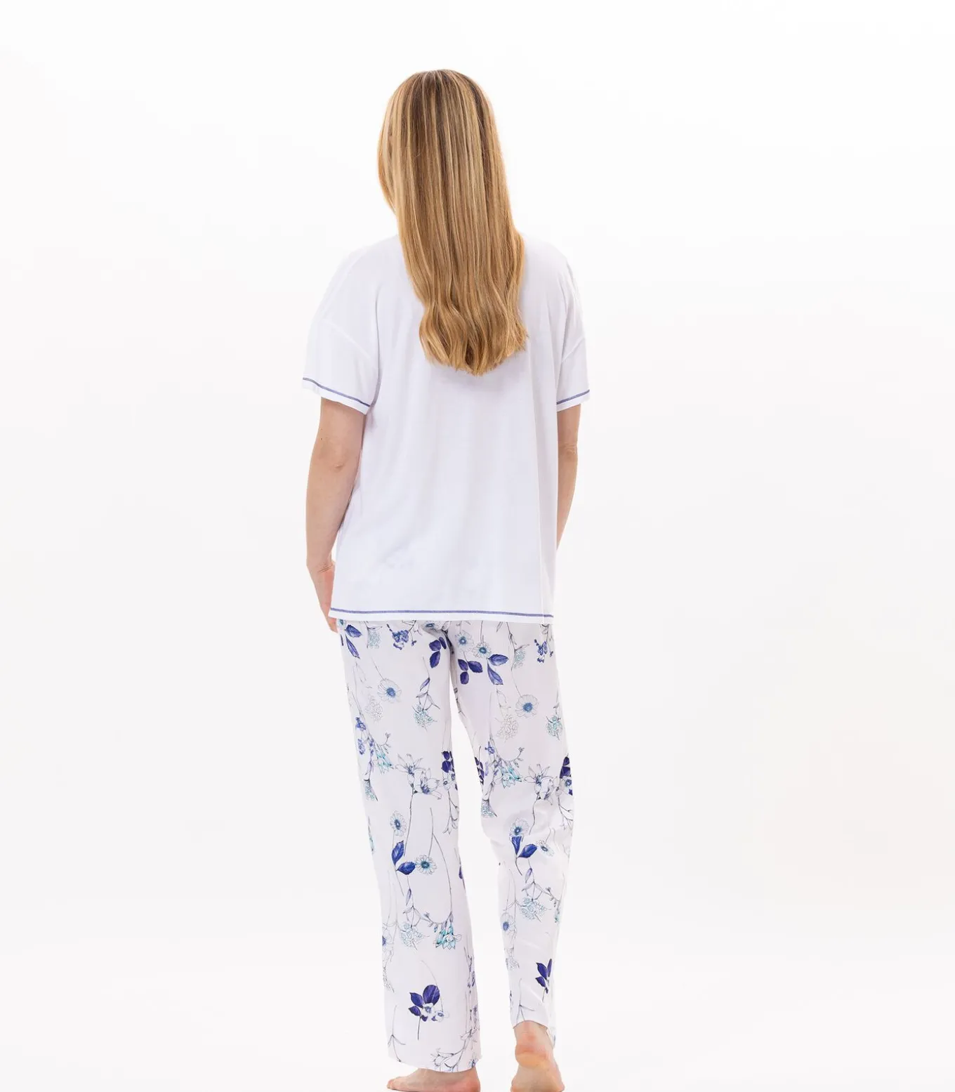 Katoenen en viscose pyjama VALENSOLE 902