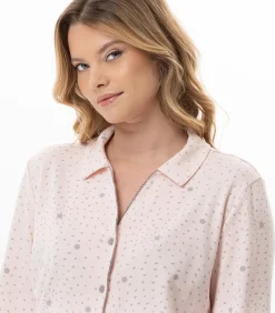 Katoenen pyjama met knopen COSY 106