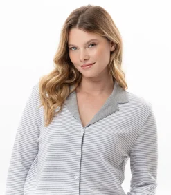 Katoenen pyjama met knopen FLOCON 106