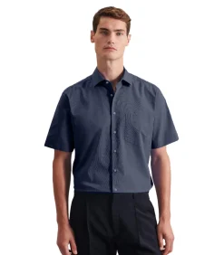 KENT COLLAR - Shirt - Marineblauw