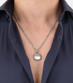 Ketten mit Anhänger voor mannen, roestvrij staal