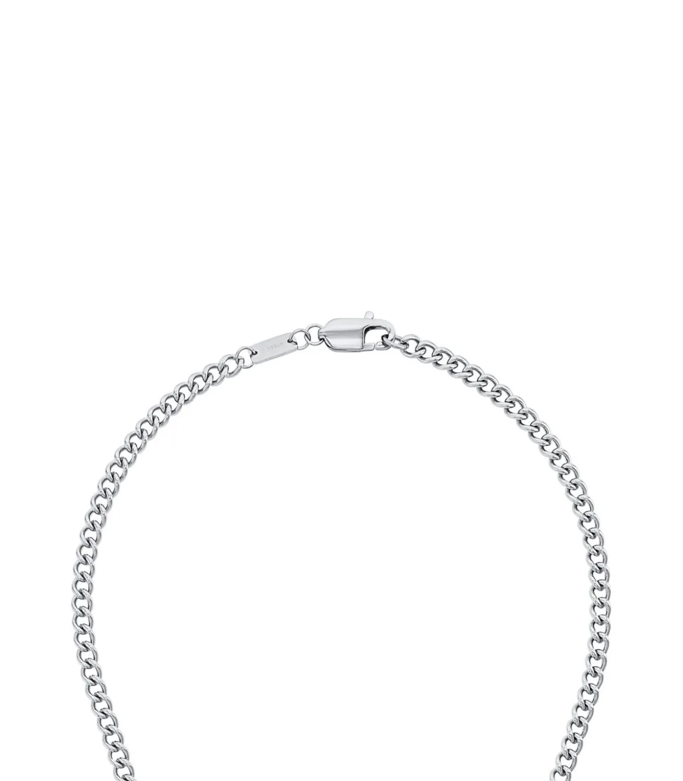 Ketting met hanger voor mannen, kruis van roestvrij staal