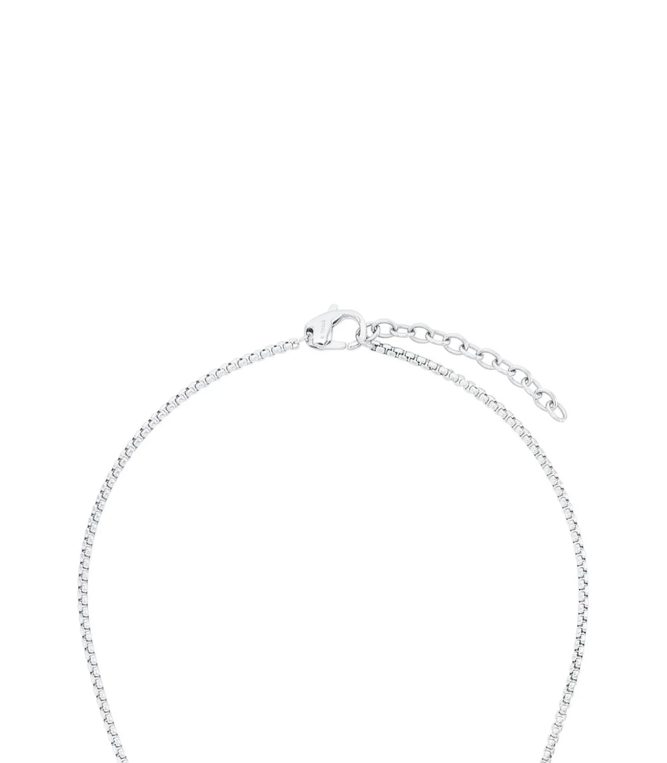 Ketting met hanger voor mannen, roestvrij staal