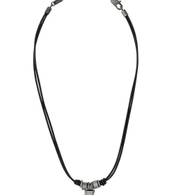 Ketting met hanger voor mannen, roestvrij staal | tand