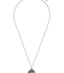 Ketting met hanger voor mannen, roestvrij staal