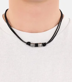 Ketting met hanger voor mannen, roestvrij staal