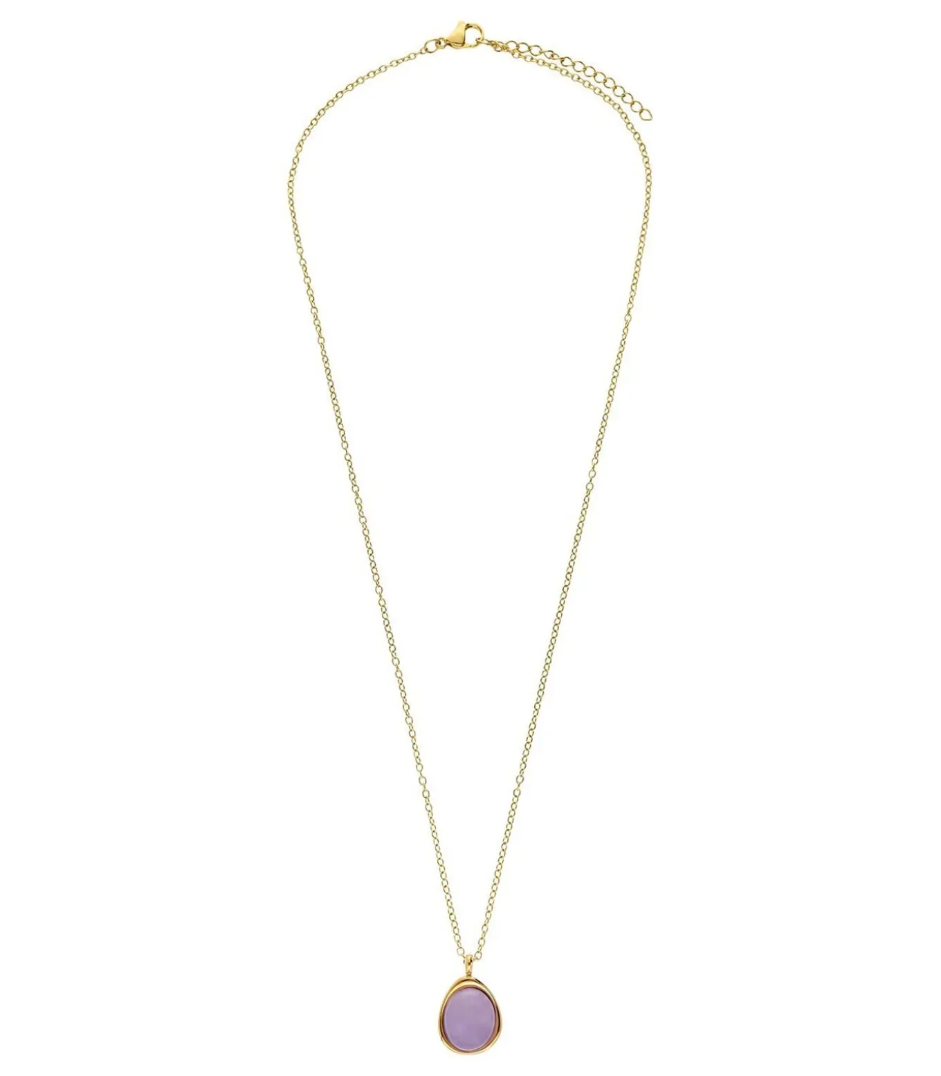 Ketting Staal 47 cm - Goudkleurig