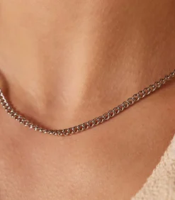 Ketting Staal 45 cm - Zilverkleurig