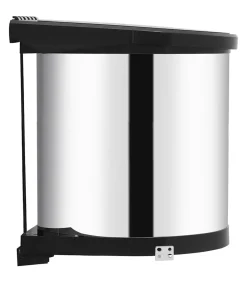 Keukenvuilnisbak inbouw 12 L roestvrij staal