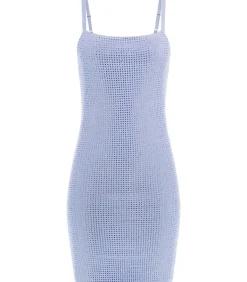 Khloe Rhinestones Dress Swtr