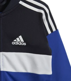 Kinder trainingspak met 3 glitterstrepen Tiberio