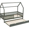 Kinderbed Kajuit 190x90cm groen MARCEAU