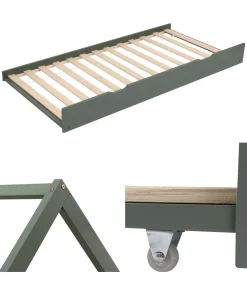 Kinderbed Kajuit 190x90cm groen MARCEAU