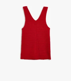 Knielengte Gilet-jurk Jurk