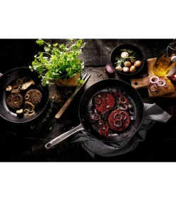 Koekenpan Gietijzer 24 cm Cast Iron - alle warmtebronnen - Inductie