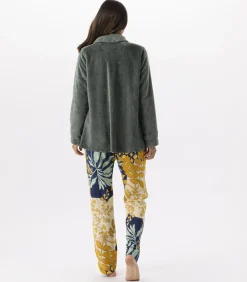 Kort jasje van flanellen pluche ESSENTIEL H73B