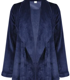 Kort jasje van flanellen pluche ESSENTIEL H73B