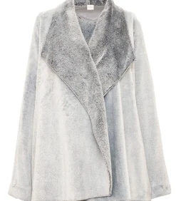 Kort jasje van flanellen pluche ESSENTIEL H73B