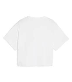 Kort meisjes-T-shirt Logo