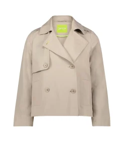 Korte trenchcoat