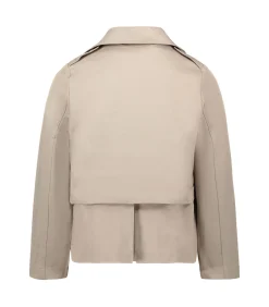 Korte trenchcoat