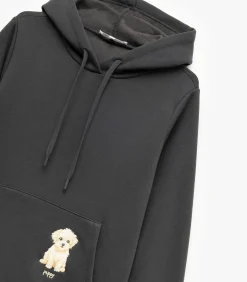 Koton Dog Embroidered Sweatshirt