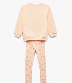 Koton Flower Printed Leggings Set