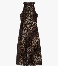 Koton Leopard Printed Dress