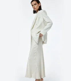 Koton Midi Satin Skirt