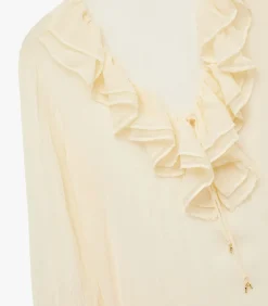 Koton Ruffle Chiffon Blouse