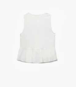 Koton Sleeveless Peplum Blouse