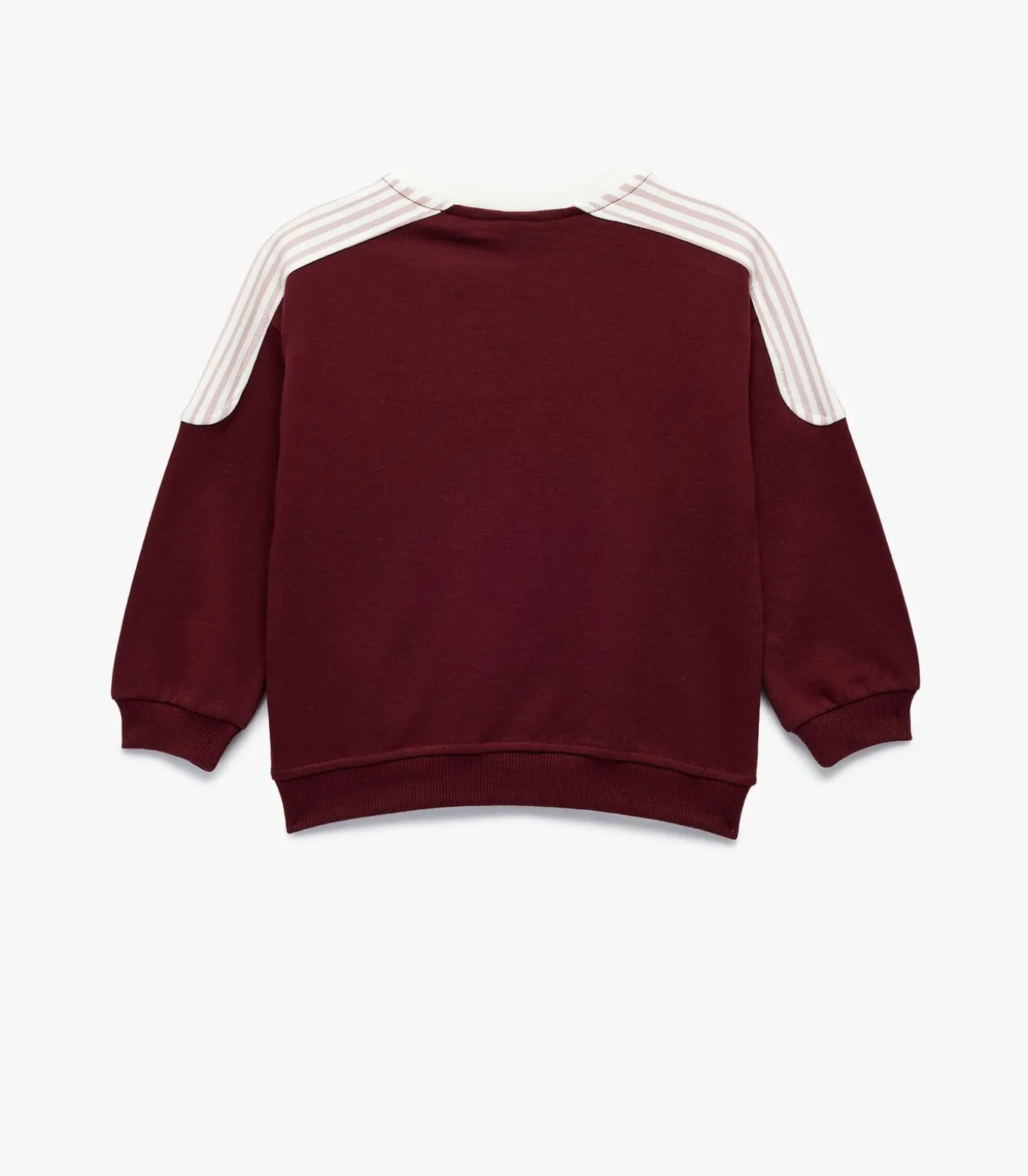 Koton V-Neck Printed Sweatshirt
