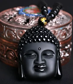 Kralen Ketting met Buddha Hanger