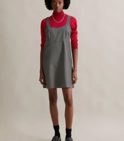 Krijtstreepjurk regular