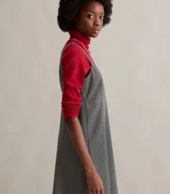 Krijtstreepjurk regular