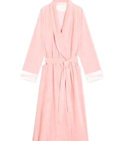 Kruislingse badjas van fluweel ESSENTIEL H67A