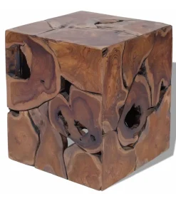 Krukken/Salontafel massief teakhout