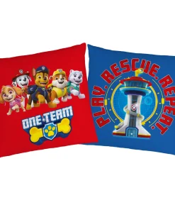 Kussen bedrukt 100% polyester, READY FOR ACTION