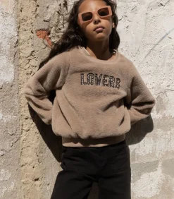 KYLERA - Sweatshirt van imitatiebont met