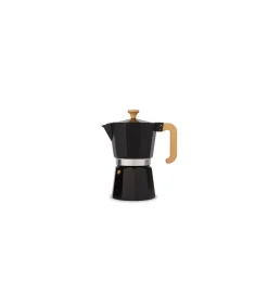 La Cafetière Percolator Venice Aluminium / Zwart - 290 ml / 4 kops