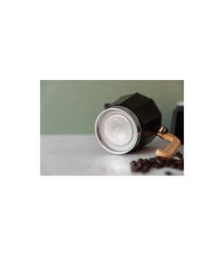 La Cafetière Percolator Venice Aluminium / Zwart - 290 ml / 4 kops