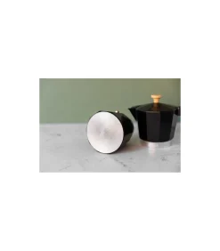 La Cafetière Percolator Venice Aluminium / Zwart - 290 ml / 4 kops