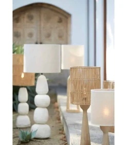 Lampenkap Lanzano - Bruin - 25x25x30cm