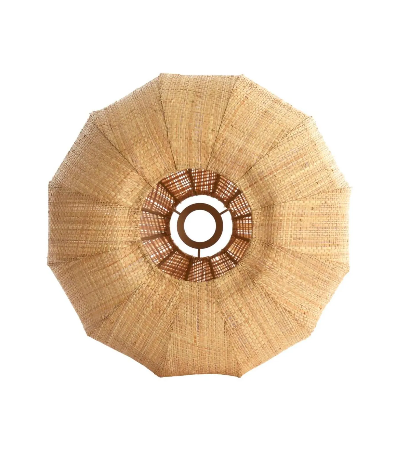 Lampenkap Rafika - Bruin - Ø40cm