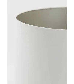 Lampenkap Velours - Wit - 25x25x18cm