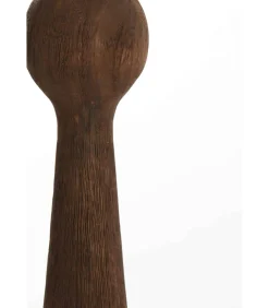 Lampvoet Festina - Donkerbruin - Ø9x33cm
