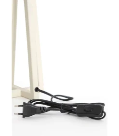 Lampvoet Miley - Wit - 11,5x11,5x31cm