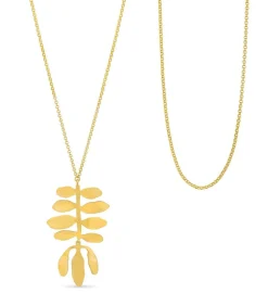 Lange gouden Silvela hanger ketting